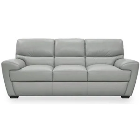 Contemporary Sofa with Angled Arms